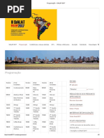 Programação – SIALAT 2017