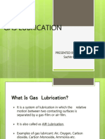 Gas Lubrication