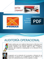 Auditoría operacional gasolinera