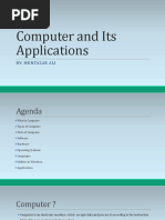 Computer and Its Applications