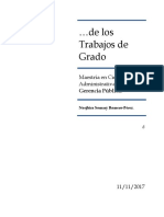 Trabajos de Grado de la Maestría en Ciencias Administrativas