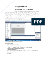 Source Code Edit Pada VB