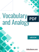 Vocabulary Analogy Ebook