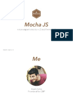 Mocha JS Testing Framework