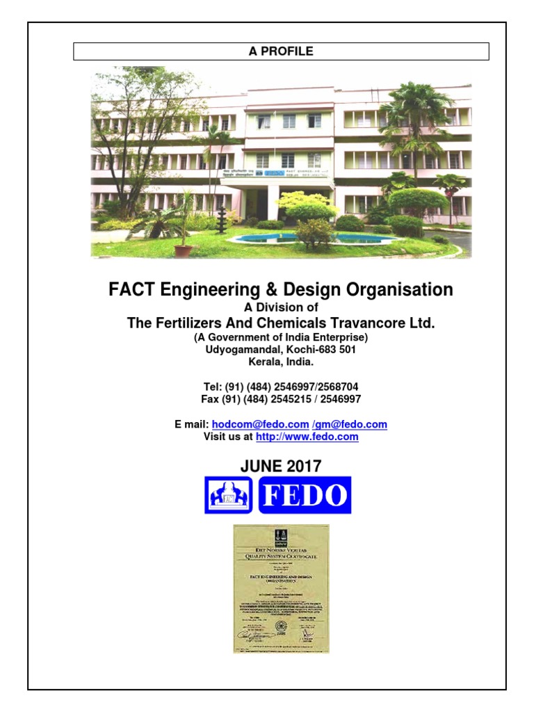 A Profile of FACT Engineering & Design Organisation: A Leading ...