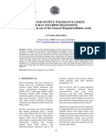 Analysis Output Tolerance Limits X-Ray Machine Diagnostic (Case Study in One of The General Hospital Inbanda Aceh)