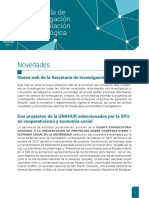 Nov 2017- Gacetilla de Investigación y Vinculación Tecnológica #9