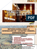 Metodologias para la generacion de catastro-ICL.pps
