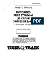 HD Free Standing Jib 351-352 Series Owners Manual