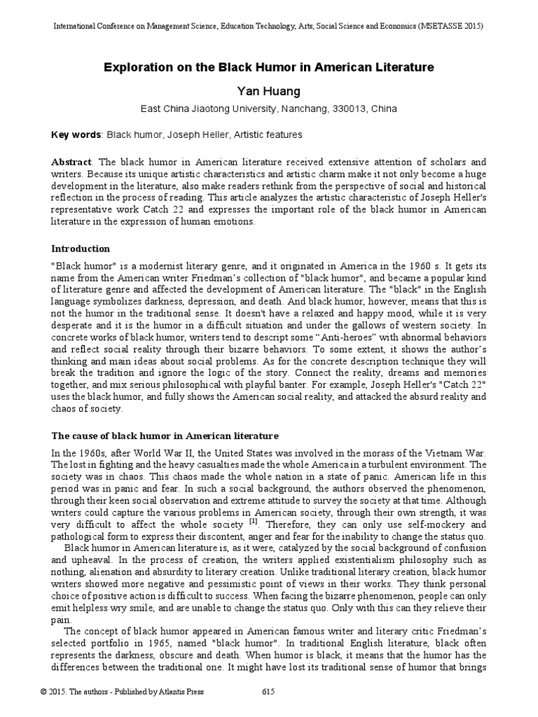 Self publishing research paper
