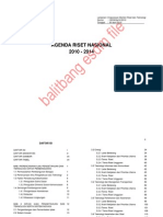 Agenda Riset Nasional 2010-2014