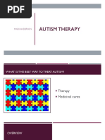 Autism Therapy Presentation