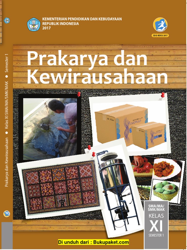 Buku Siswa Kelas 11 Prakarya Dan Kewirausahaan Smt 1 Pdf