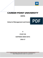 A Study on Students Happiness Index IN KOTA CITY