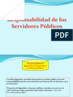 Responsabilidad de Los Servidores Publicos