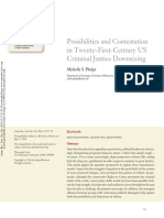 Possibilities and Contestation in Twenty-First-Century US Criminal Justice Downsizing - Phelps