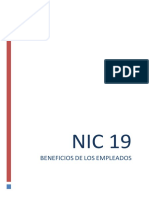 Nic 19 Beneficios a Los Empleados