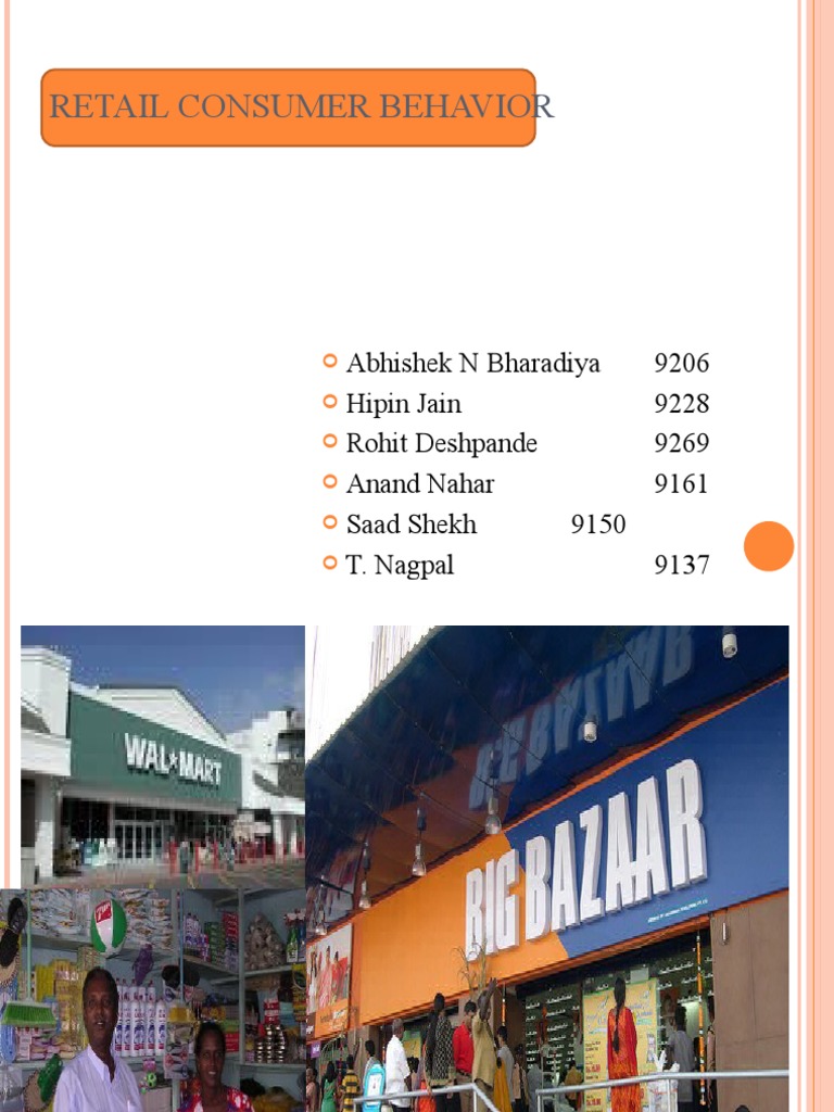 Understanding Retail Consumer Behavior | PDF | Retail | Consumer Behaviour