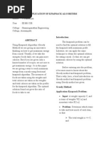 Download Application of Knapsack Algorithm by ramrajan SN36488986 doc pdf