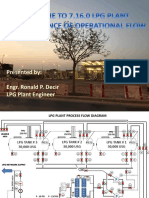 LPG Plant Process Flow Diagram