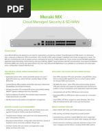 Meraki Datasheet MX