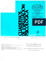 MANUAL El Test de Zulliger en La Evaluación de Personal (Zdunic, A.) PDF