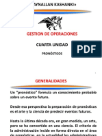 Semana 4 - Sesión 7 y 8 Pronósticos