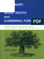 Donald J Borror - Dictionary of Word Roots and Combining Forms (1960) PDF
