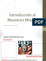 Introducción Al Muestreo Minero