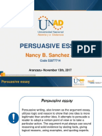 Persuasive essay - Nancy Sanchez.pptx