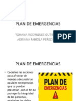 Plan de Emergencias