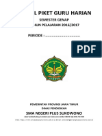 Jurnal Piket Guru Harian