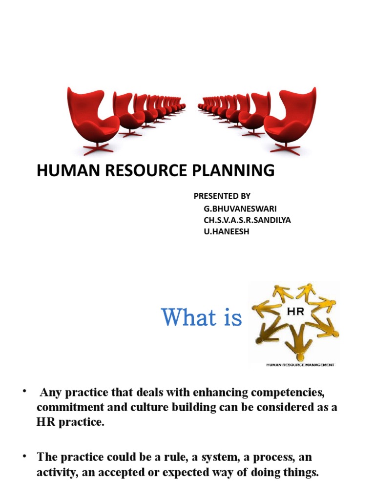 Effective Human Resource Planning Guide | PDF | Human Resource ...