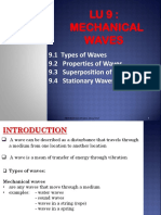 Chapter 9 Mechanical Waves Student