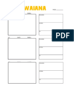 Template de Storyboard 