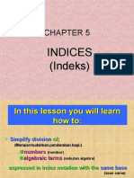 Divide Indices