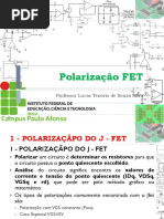 14 - Disp Eletrônico - IfBA - Transistor - Polarização FET
