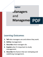 Chapter 1 - Managers and Management