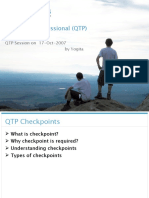 Quick Test Professional (QTP) : QTP Session On 17-Oct-2007 by Yogita