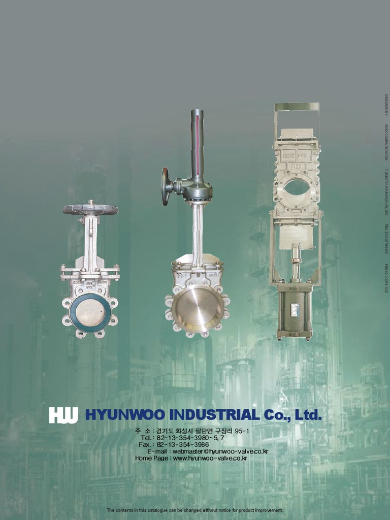 HW Brochure | PDF | Valve | Gear