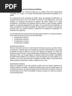 Emulsificantes Para Generar Emulsiones Asfálticas