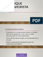 El enfoque behaviorista y la teoría Z en la administración