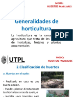 CAPÍTULO 2 Horticultura Clasificacion de Hortalizas
