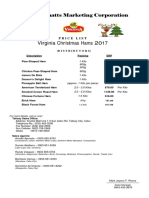 2017 Hams Pricelist