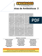 Sopa de Letras de Antibióticos 2