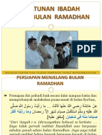 Tuntunan Ibadah Bulan Ramadhan PDF