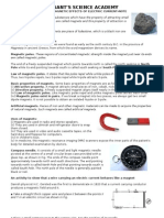 Magnetic Effects of Electric Curre-Notes