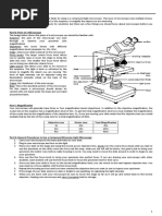 Worksheet - Microscope: Part A: How To Use A Microscope