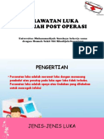 Perawatan Luka Dirumah Post Operasi