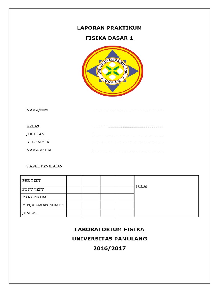 Cover Pratikum Fisika